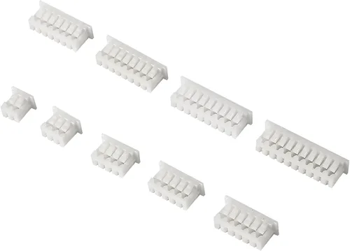 Vista 4 de Kit de conectores de 0.049 in con cable preprensado de 5.9 in 2/3/4/5/6/7/8/9/10/12 PIN compatible con conector JST GH Molex PicoBlade de 0.049 in