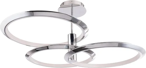 Vista 3 de WAC Lighting dweLED, colgante LED Solaris 40in 3000K en latón envejecido
