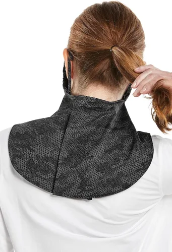 Vista 2 de Coolibar UPF 50 Crestone - Máscara facial UV para hombre y mujer protección solar