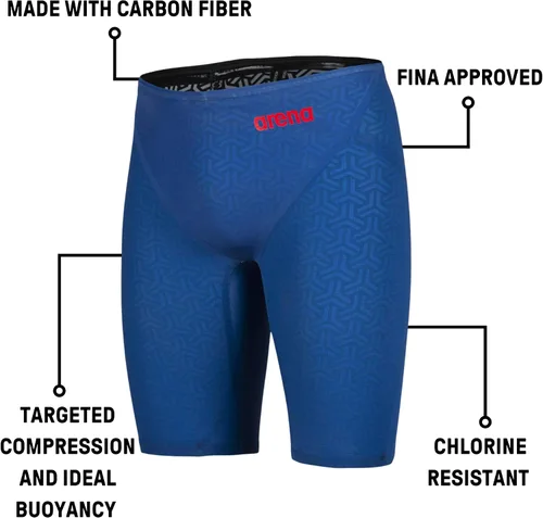 Vista 4 de ARENA Traje de baño Powerskin Carbon Glide Durable Swim Jammers competitivo Racing - Traje de baño atlético de resistencia
