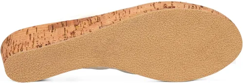 Vista 8 de ANN CREEK Sandalias de cuña para mujer, zapatos de plataforma con puntera abierta, sandalias casuales de verano, sandalias de tacón negro, sandalias