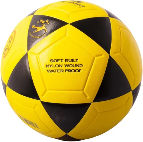 Vista 3 de Luke Sports Pelota de futvoleibol Tamaño 5 Pelota amarilla Especial Futvolley 5