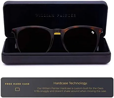 Vista 6 de William Painter Gafas de sol polarizadas The Oasis, para hombres y mujeres