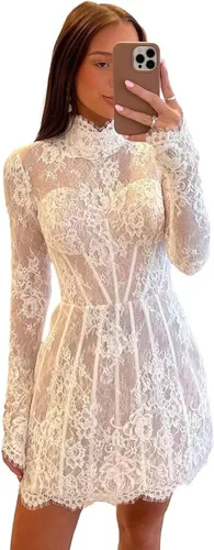 Vista 35 de Vestido de novia formal sin tirantes con encaje, largo de sirena para mujer 2019 WD162