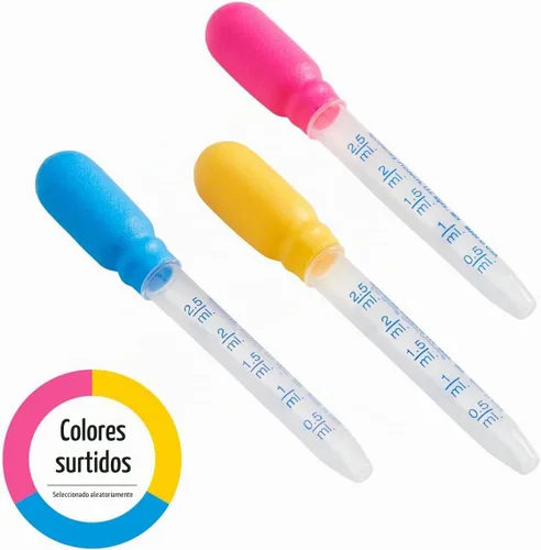 Vista 4 de EZY DOSE Gotero para medicina líquida oral para niños, para bebés y niños pequeños, capacidad de 2.5mL/0.5 TSP, calibrado, fácil de usar