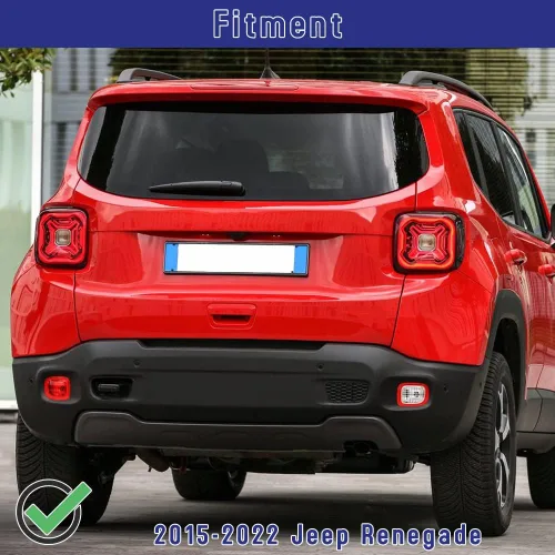 Vista 6 de Kit de brazo y limpiaparabrisas trasero para Jeep Renegade 2015-2022 Sustituye a 68256590AA 68398865AA · Brazo de plástico premium · Hoja
