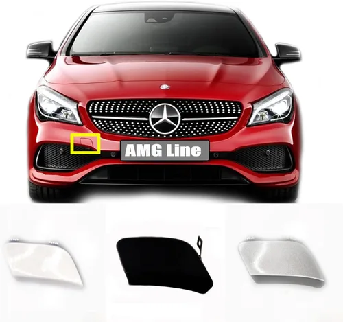 Vista 7 de Funda de enganche delantero Compatible con Mercedes-Benz CLA-Class Coupé W117 Facelift para CLA180 CLA200 CLA220 CLA250 2016 2017 2018 2019 2020