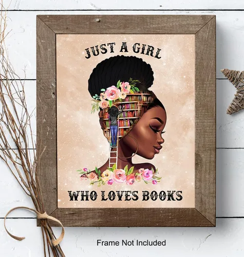 Vista 8 de Black Girl Classroom Decor - Motivational Wall Decor - Inspirational Black Wall Art for Women Teen - Women's empowerment, positive Mindset Pride