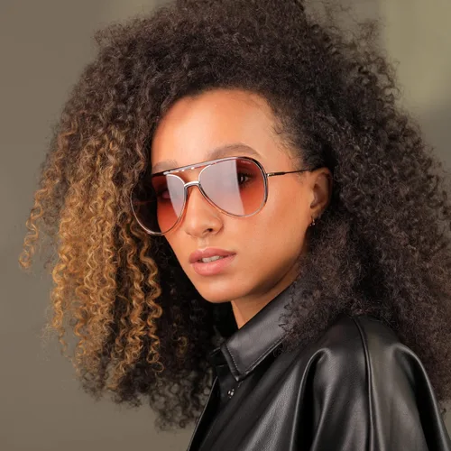 Vista 2 de FREYRS Shay Designer - Gafas de sol ligeras de aviador para mujer