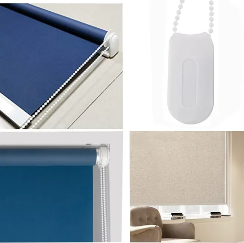 Vista 4 de 2 tensores de mango de cable para ventana, tensor de plástico de seguridad, accesorios para persianas de dispositivo de repuesto para persianas