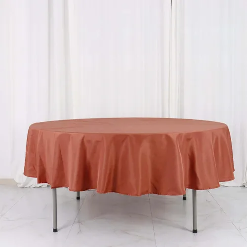 Vista 32 de Efavormart - Mantel cuadrado de lino de poliéster sin costuras, 54 x 54 pulgadas, color beige, para banquetes de boda, fiesta, restaurante
