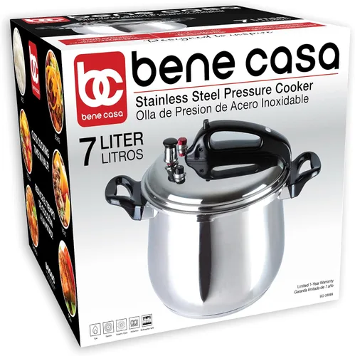 Vista 2 de Olla a presión Bene Casa 7.4 QT