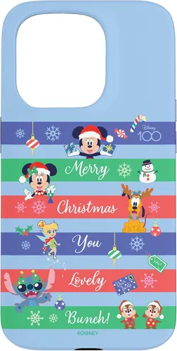 Vista 14 de Funda para iPhone 16 Disney 100 Mickey & Friends Merry Christmas You Lovely Bunch
