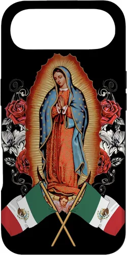 Vista 26 de Funda para iPhone 12 mini Nuestra Señora Virgen De Guadalupe Virgen María Mexicana