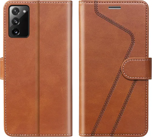 Vista 11 de Funda tipo cartera para Samsung Galaxy Note 8, funda de piel con bloqueo RFID, soporte magnético con tapa abatible, a prueba de golpes, compatible