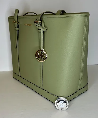 Vista 9 de Michael Kors MICHAEL Michael Kors Jet Set - Bolso de hombro grande TZ de viaje con doble cierre para la muñeca