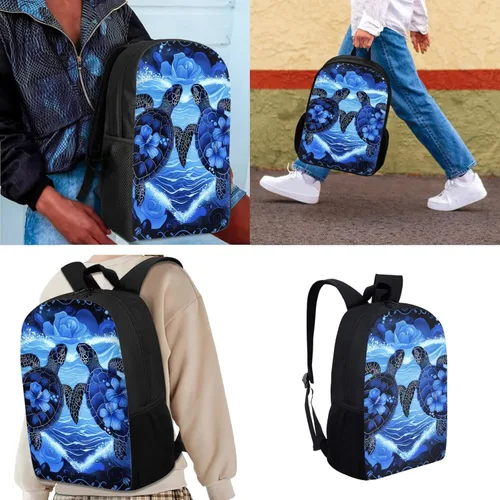 Vista 120 de HUGS IDEA Juego de 3 bolsas escolares con aislamiento térmico para el almuerzo, estuche para lápices