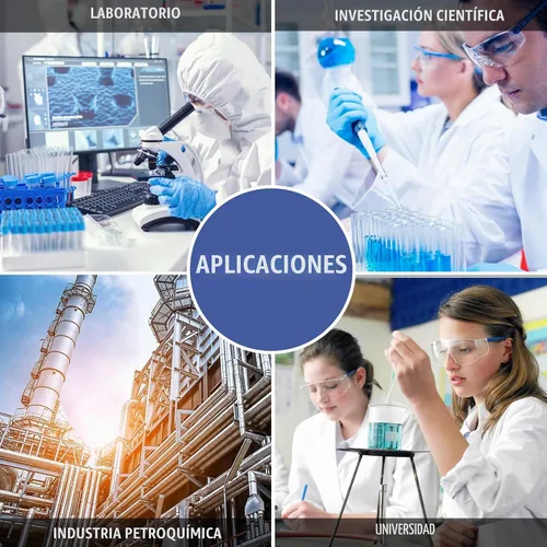 Vista 7 de Agitador de placa caliente del laboratorio Agitador magnético LCD