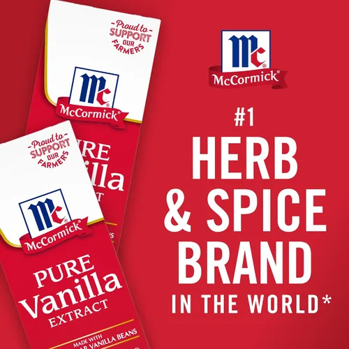 Vista 22 de Extracto de vainilla McCormick, puro, sin gluten, sin OGM, hecho con granos de vainilla de Madagascar, 1 fl oz