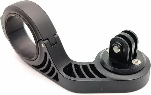 Vista 6 de Cestbon Adaptador combinado de montaje para Garmin Edge compatible con cámara o faro, adaptador universal extendido de liberación rápida de montaje