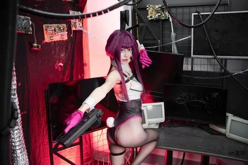 Vista 2 de Vibsion Traje de cosplay Kafka para mujer