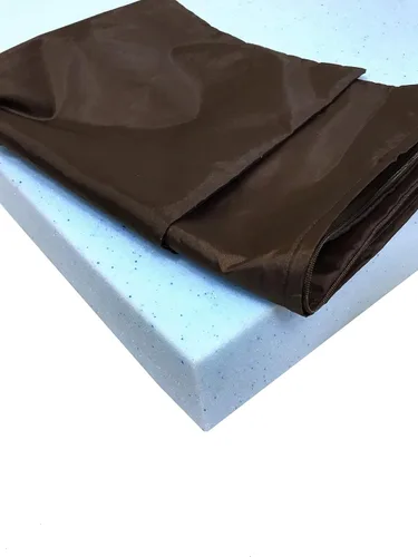 Vista 5 de Almohadilla de plataforma de espuma viscoelástica con forro impermeable para cojín, cama de mascotas, muebles, etc. (34 x 27 x 3 pulgadas)