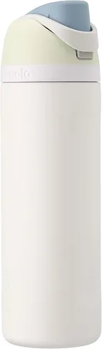 Vista 2 de Owala FreeSip - Paquete de botella de agua aislada de acero inoxidable con funda de silicona (32 onzas)
