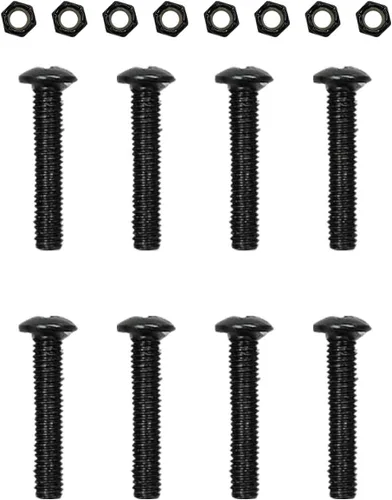 Vista 5 de Yocaher Longboard - Juego de ruedas para monopatín de 2.795 in + camiones negros de aluminio resistente de 7 pulgadas/7.087 in, rodamiento Azul bebé
