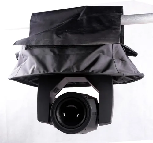 Vista 5 de Cubierta de lluvia para luz de cabeza móvil, cubierta impermeable para cabeza móvil, cubierta Beam 7R para luces móviles impermeables (4 paquetes)