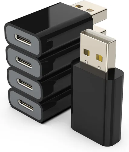 Vista 20 de LMUBOY Adaptador USB a USB-C, compatible con Apple MagSafe Watch 7/8/9/10/SE/Ultra, adaptador tipo C hembra a USB macho para iPhone 16 15 14 13 12