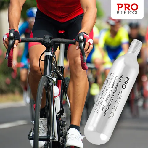Vista 8 de PRO BIKE TOOL Threaded CO2 Cartridges for Bike Tires & Inflators
