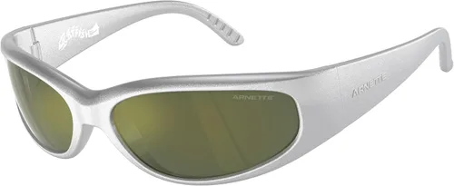 Vista 7 de ARNETTE mens An 4302 Rectangular Sunglasses Negro Gradiente Metal Azul/Azul Oscuro