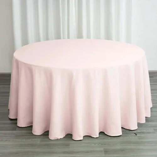 Vista 86 de Efavormart - Mantel redondo de poliéster de 108 pulgadas, 108 pulgadas, para bodas, fiestas, banquetes, restaurantes, color verde manzana