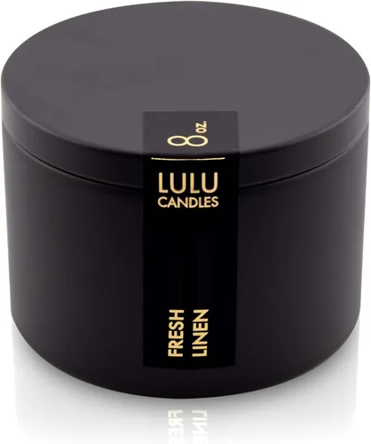 Vista 56 de Lulu Candles After Dark - Teca Caoba Vela Perfumada de Soja de Lujo en Frasco Vertida a Mano en los EE.UU. Altamente Perfumada y Duradera
