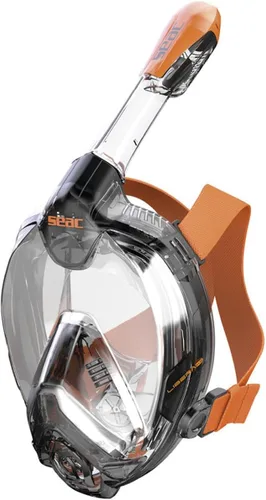 Vista 9 de SEAC Libera, Full Face Snorkeling Mask, Hypoallergenic Silicone, Quick Release, EN136:2000 Certified, 4 Sizes