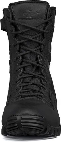 Vista 4 de TACTICAL RESEARCH TR Khyber TR960Z Botas tácticas con cremallera lateral para hombre