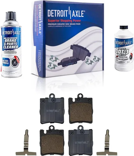 Vista 72 de Detroit Axle - Pastillas de Freno Delantero Izquierdo Reemplazo de Pinza de Disco para Ford Fusion Mazda 6 Lincoln MKZ Mercury Milan 2006-2012
