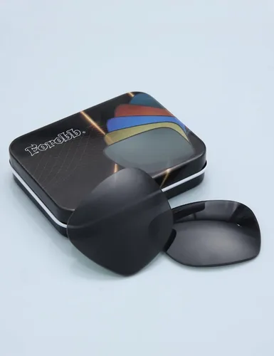 Vista 2 de 1.6MM Polarized Replacement Lenses for Oakley Fuel Cell OO9096 Sunglasses Iridium negro - Policarbonato polarizado