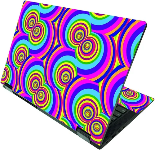 Vista 21 de MightySkins Skin compatible con Lenovo IdeaPad Flex 5 2 en 1 de 15 pulgadas (2021) - Humo brillante Funda protectora de vinilo duradera y única