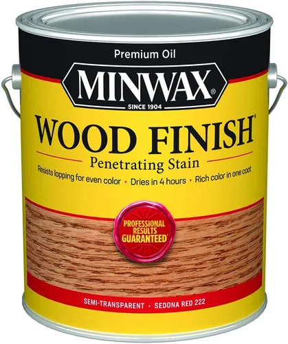 Vista 28 de Minwax 700494444 Acabado de madera, Miel, 1 cuarto de galón