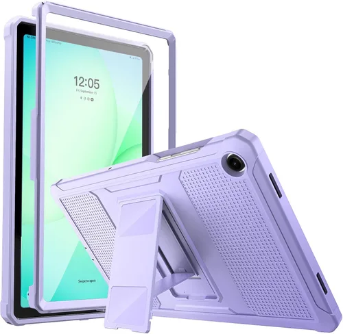 Vista 16 de MoKo Funda para Samsung Galaxy Tab A9 Plus/A9+ de 11 pulgadas 2023, a prueba de golpes de cuerpo completo resistente con protector de pantalla