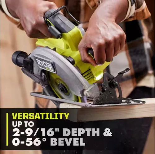 Vista 5 de RYOBI ONE+ HP - Sierra circular inalámbrica de 18 V, sin escobillas, 7-1/4 pulgadas (solo herramienta)