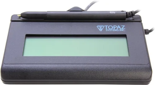 Vista 2 de Topaz T-L462-HSB-R SIGNATUREGEM LCD 1X5 USB Signature Capture Pad