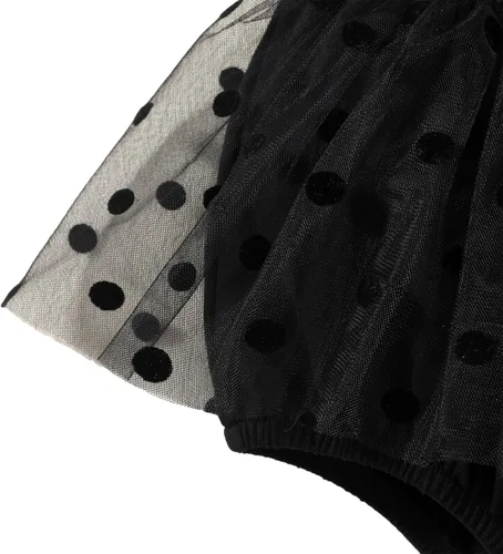 Vista 4 de ROMPERINBOX Romeprinbox - Body de vestido negro para bebé niña
