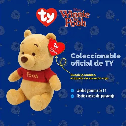 Vista 5 de Ty Beanie Babies Winnie THE Pooh - Regular 8