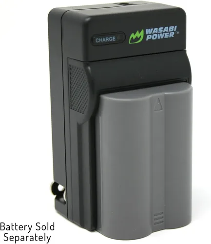 Vista 5 de Wasabi Power Cargador de batería para Nikon EN-EL3e y Nikon D50, D70, D70s, D80, D90, D100, D200, D300, D300s, D700