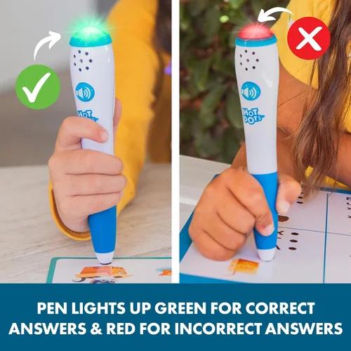 Vista 3 de Educational Insights Hot Dots Bolígrafo interactivo con luz, bolígrafo individual, aprendizaje interactivo, compatible con cualquier set Hot Dots