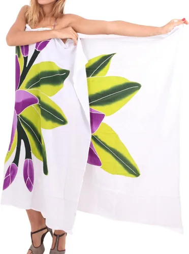 Vista 2 de LA LEELA Pareo de traje de baño para mujer