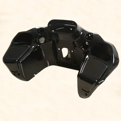 Vista 4 de Kit de carenado frontal exterior e interior superior con faro LED de 5.75 pulgadas, lámpara de proyector para Harley Davidson Road Glide Modelos