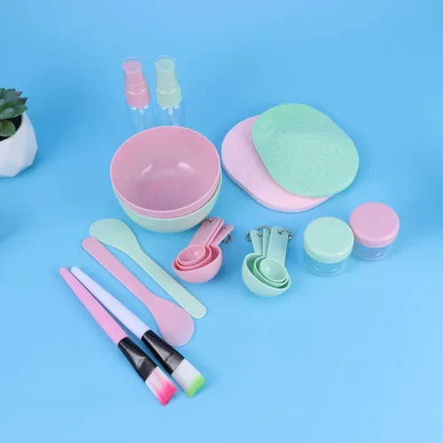 Vista 8 de FOMIYES Aplicador de 2 hidratantes Espátula cosmética Máscaras faciales Cuchara de silicona Espátula Máscaras Palitos de Mezcla Máscaras Crema Stick
